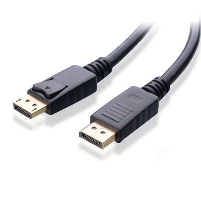 China 1.8M Displayport 1,2 het Mannetje van Kabeldp aan DP-Mannetje met Klinksteun 4K/3D Te koop