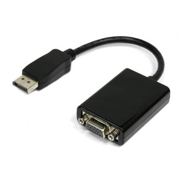 China Active DisplayPort to VGA Adapter Cable Male to Female Supporting Six Displays for sale