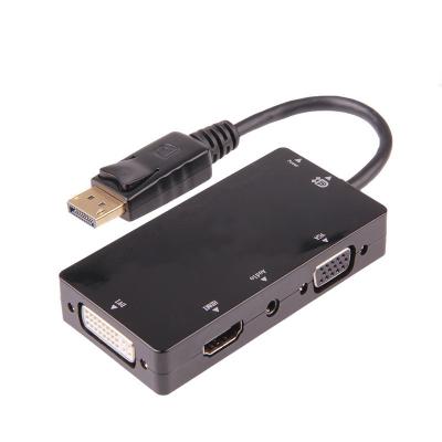 China Pvc-Jasje 3 - binnen - 1 Displayport aan Dvi-Adapter van de Kabel de Audio/Videoreis Te koop