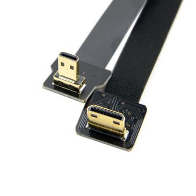 China HDMI 1.4 FPV HDMI Cable Micro HDMI Male To Mini HDMI Cable Non - Shielded for sale