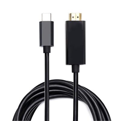 China 6ft Goud Geplateerd USB C aan HDMI-Adapter USB 3,1 type-C aan HDMI-Adapter voor HDTV Te koop