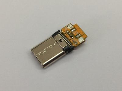 China USB-C 2,0 Verbindungsstück USB-Art-c Stecker-Verbindungsstück gestempelte Art 2 Schicht PWB zu verkaufen