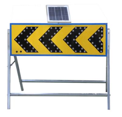 China Solar LED Traffic Arrow Turn Signal Light with Aluminum Panel 150cm*50cm*5cm for sale