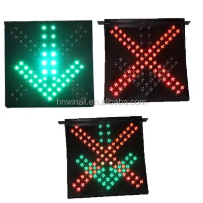 China WL-HCLJ tunnel lane safety light red cross and arrow traffic control green for sale