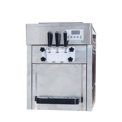 China Snack Factory Countertop Soft Serve One Flavor Pulled Ice Popped Small Capacity Ice Cream Machine In Uganda for sale