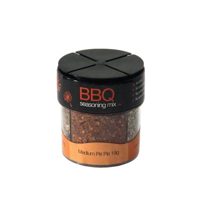 China New Fresh Style Mixed Barbecue Seasoning Flavor Four-in-One Spice Jar Barbecue Seasoning for sale