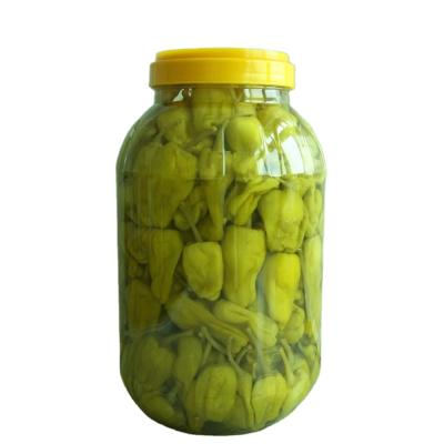 China Natural Salted Sour Marinated Whole Pepperoncini Canned in 454g Kosher Glass Jar Style HACCP for sale