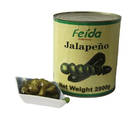 China HACCP HAHAL Canned Jalapeno Green Sliced ​​Pickled Jalapneo Pickled Vegetable Green Pepper for sale