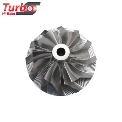 China 2618 Forged Turbo Billet Aluminum Compressor Wheel For Kobelco Sk350-8 Parts GT3271LS 24100-4640 Alloy 764267-0001 Wheel for sale