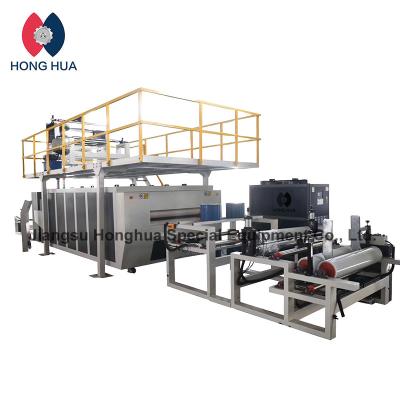 Cina 500mm-3000mm Multifunctional Automatic UHMWP PP PE Laminated Cloth Machine Eva Powder Solventless Flatbed Amination Cloth Machine in vendita