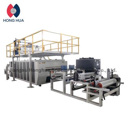 China 500mm-3000mm flat board PTFE attaching fabric to fabric lamination activated carbon powder lamination machine for CFRT aluminum honeycomb for sale