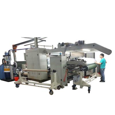 China CLOTHING PUR Hot Melt Glue Laminating Machine For Textile Fabric for sale