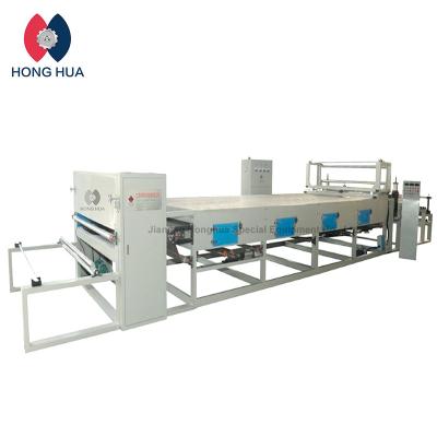 China 1500mm Melt Carbon Cloth Electric Hot Nonwoven Fabric EVA Sprinkle Power Powder Laminating Machine for Insole/Wall Cloth en venta