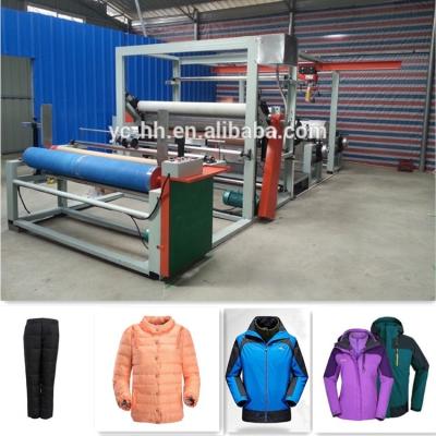 China Pure Hot Film Cloth Laminating Machine Equipment SJ-FMZ1000 Melt Glue Adhesive Garment Down Laminating Machine en venta