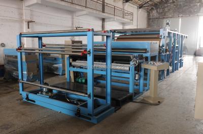 China HH-ZY001 CLOTHING glue powder transfer film and fabric lamination machine for sale