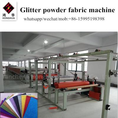 China Glitter Oil Based Fabric Factory OEM HH-G001 Glue Laminating Machine en venta