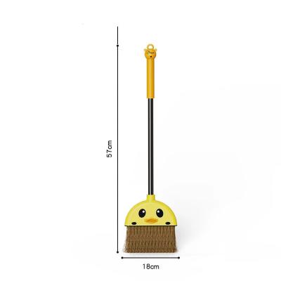 China Home Children's Broom Dustpan Set Household Baby Garbage Shovel Children Sweeping Kindergarten Student Instrument for sale