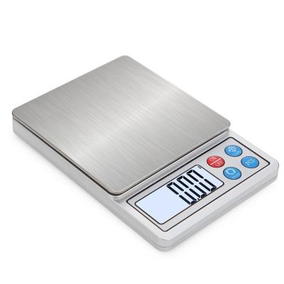 China WITH COVER 8006 Household Jewelry Scale Mini Gold Scale Medicinal Powder Scale 0.01g Jewelry Weight for sale