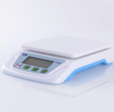 China TS200 Kitchen Weighing Kitchen Electronic Scale Food Household Scale Medicinal Equipment Weighing 10kg for sale