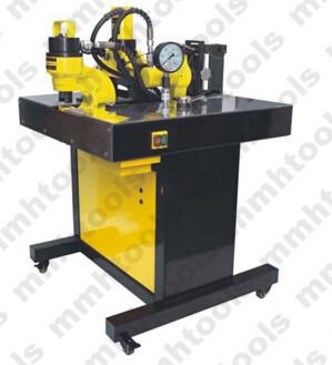 China DHY-150 hydraulic busbar bending cutting and hole punching machine for sale