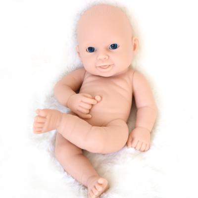 China Soft Toy 26cm 0.78 Kg Eyes Opened Reborn Baby Dolls Boy High Quality Silicone Full Body Looks Super Real for sale