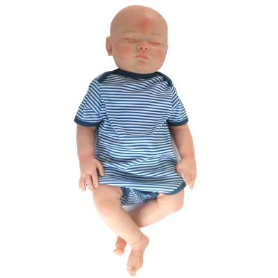 China Joseph Reborn Doll Realistic Baby 100% Soft Silicone 2.8kg Doll 46cm Toy Reborn for Kids Toys Kids Gifts Bonecas for sale