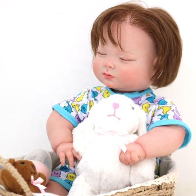 China Changeable Clothing Real Full Body 18 Inch Realistic Vinyl Silicone Reborn Realistic Baby Dolls for sale