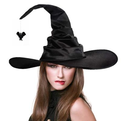 China 2022 New Decoration Style Adult Halloween Cosplay Decorations Hats Witch Dress Up Headdress Halloween Hat for sale