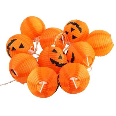 China Outdoor Indoor Festival Decoration Indoor or Outdoor Pumpkin Lantern Nylon String Lights for Halloween Garden Yard Street Home Decorations for sale