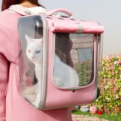 China Portable Breathable Pet Dog Cat Carrier Travel Viable Carrier Bag Breathable Shoulder Bag for sale