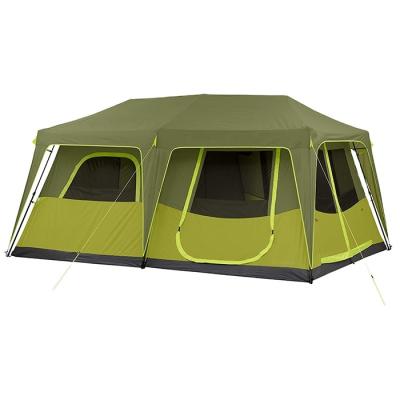 China Extended type 8-10 person camping tent 2 person camping tent large size tent waterproof outdoor camping tent for family for sale