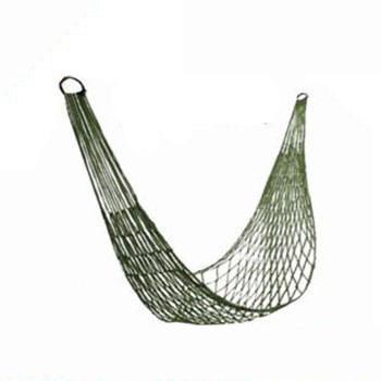 China Adult Relax Portable Nylon Mesh Net Rope Hanging Camping Outdoor Hammocks for sale