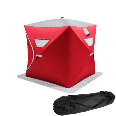 China New Design Red Color Camouflage/Camouflage Winter Field Game Fishing Tent Mountaineering Hiking Tent Winter Cotton Camping Tent for sale