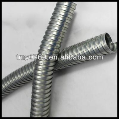 China Flexible Stainless Steel Cable Pipe Conduit Galvanized Soft Iron Cable Metal Tube for sale