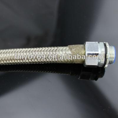 China Protect Wires and Cable DG Stainless Steel Flexible Metal Braided Conduit for sale