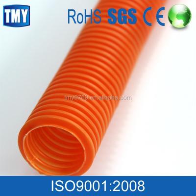 China Narrow Corrugated Plastic Cable Slot Tube for sale