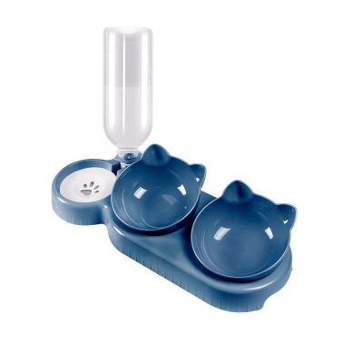 China Automatic Special Design Auto Tilt Style Plastic Pet Food Set Water Feeder for sale