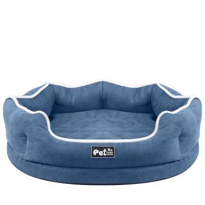 China 2022 New Style Breathable Warm Washable Comfortable Cotton Anti-Slip Dog Bed for sale