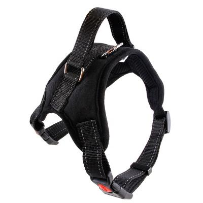 China Sustainable Durable Safety Adjustable Soft Breathable Explosion Proof Dog Harness for sale