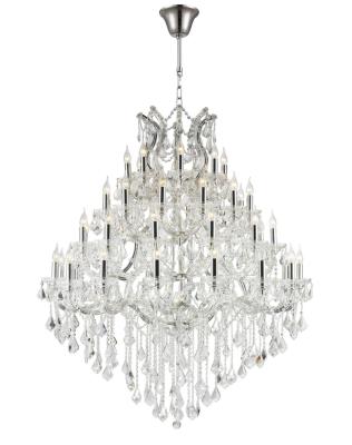 China Maria Theresa Grande Villa Large Chandelier Lobby Crystal Staircase Application Luxury Pendant Light Fixture for sale