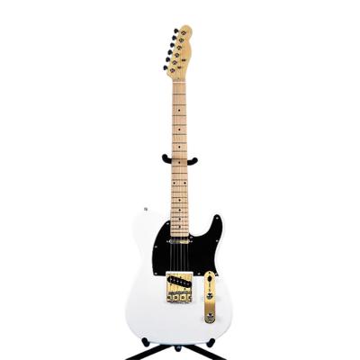 China Wholesale Oem Custom Environmental White Color Manufacturer Materials Acoustic Electric Guitar for sale