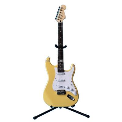 China Wholesale Custom Materials ZLG 6 String Environmental Yellow Color Guitar Musical Instruments 39