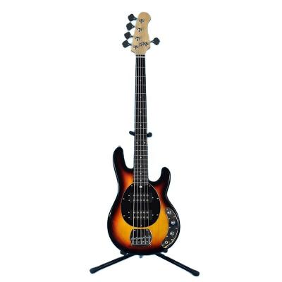 China Sunburst Color Environmental Materials ZLG Electric Bass 5 String With Bright Finish Fast Shipping For Beginner for sale