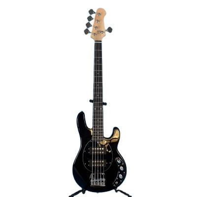 China String 5 Environmental Materials ZLG Electric Bass Black Color With Bright Finish Fast Shipping For Beginner for sale