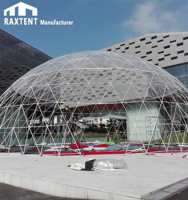 China Event Steel Frame Super Dome Tent, Prefab Geodesic Dome House Dome Tent in China for sale