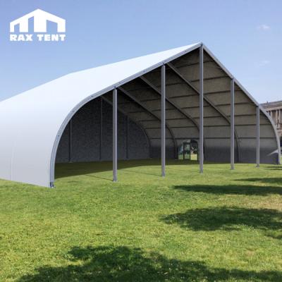 China Water Proof Factory Price 850g/sqm PVC Coated Fabric Roof Cover Tent Airplanes / Aluminum Airplane Hanger Tent Marquee Tent for sale