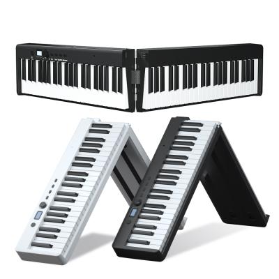 China Piano 88 Keys Portable Electric Piano Keyboard Midi Control Multifunctional Easy Handheld Folding Digital Musical Instrument for sale