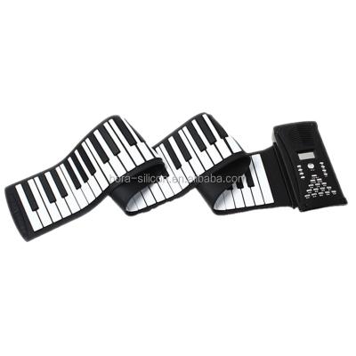 China Digital Electronic Piano Keyboard With MIDI 88 Keys Roll Up Portable Piano Keyboard for sale