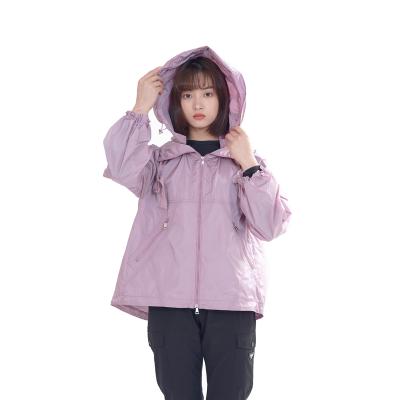 China Bechance Fashion Waterproof Women Spring Jackets Light Up Overcoat for sale