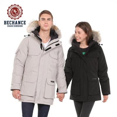 China High Quality Waterproof Women's Winter Parka Outdoor Duck Down Jacket for sale